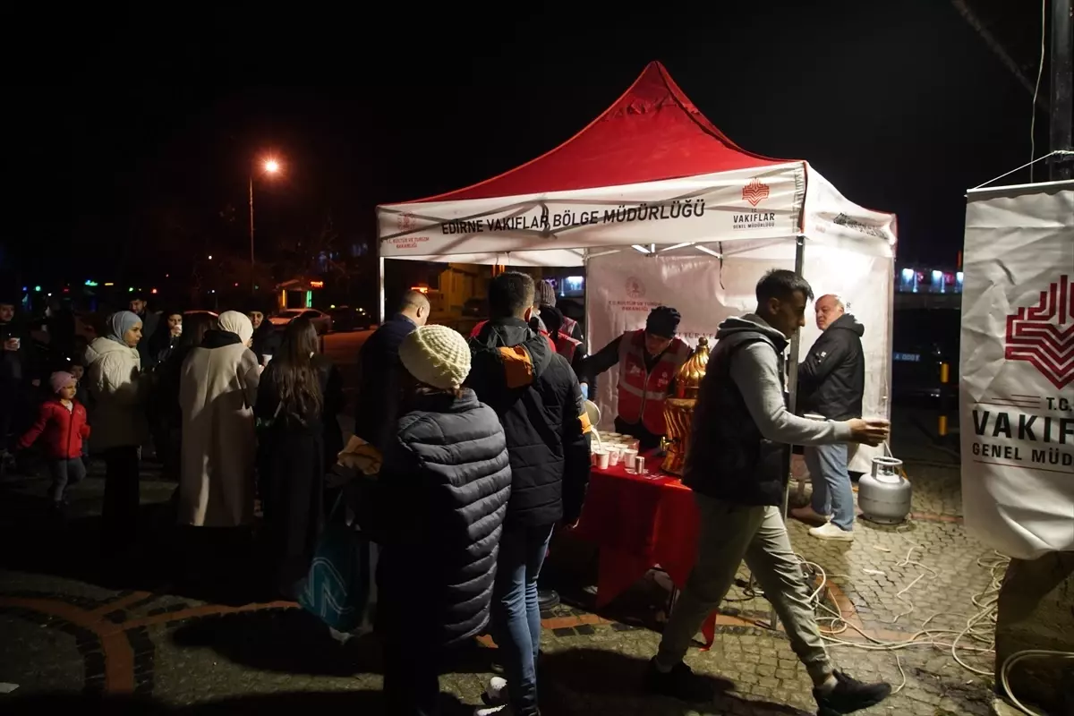 Miraç Kandili, Edirne ve Çevresinde İdrak Edildi