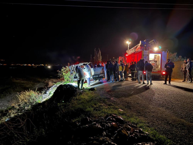 Antalya'da araç içinde yanmış ceset bulundu
