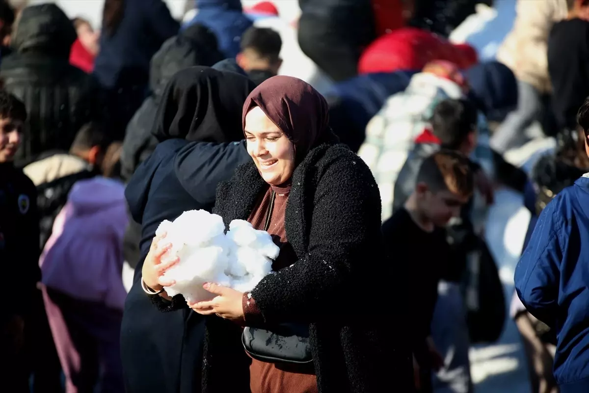 Germencik\'te Kar Keyfi