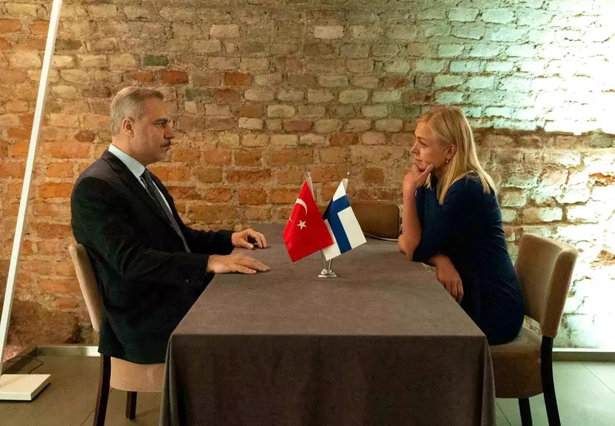 Bakan Fidan, Litvanya\'da İkili Görüşmeler Yapıyor