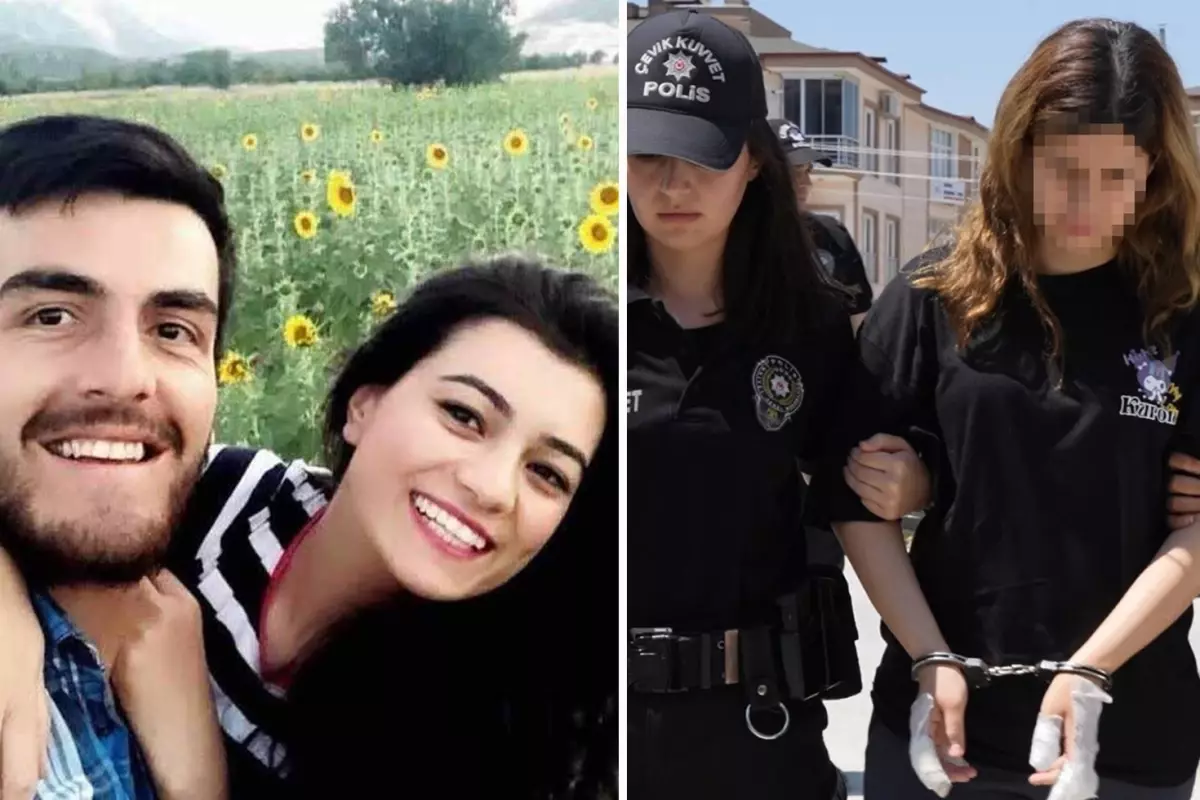 Eşinin katilinin beklediği bilgiyi, mesajla vermiş