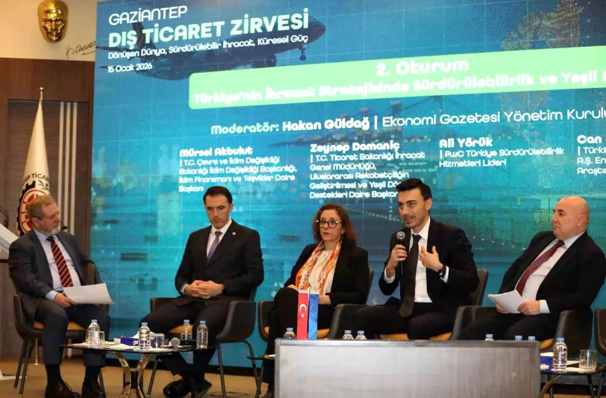 Gaziantep Dış Ticaret Zirvesi Gerçekleşti