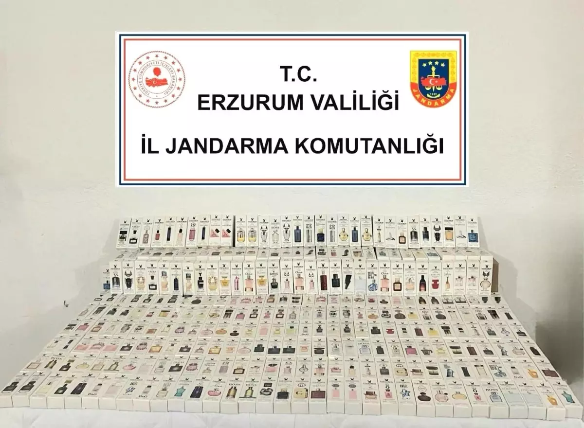 Erzurum\'da Kaçak Parfüm Operasyonu