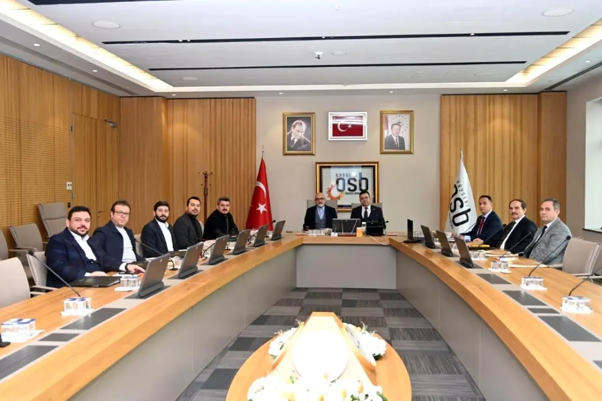 Cıngı, Kayseri OSB\'de Sanayicilerle Buluştu