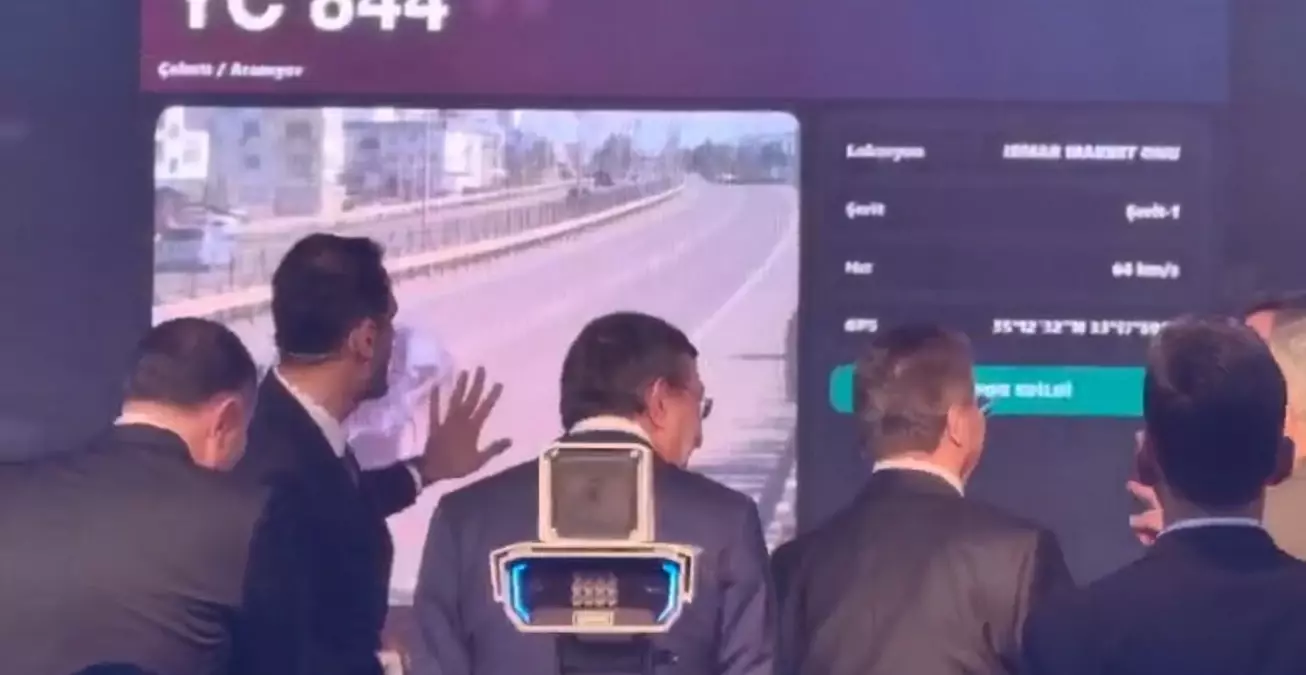 Canlı Yayında Hız Sınırını Aşan Araç Tespit Edildi