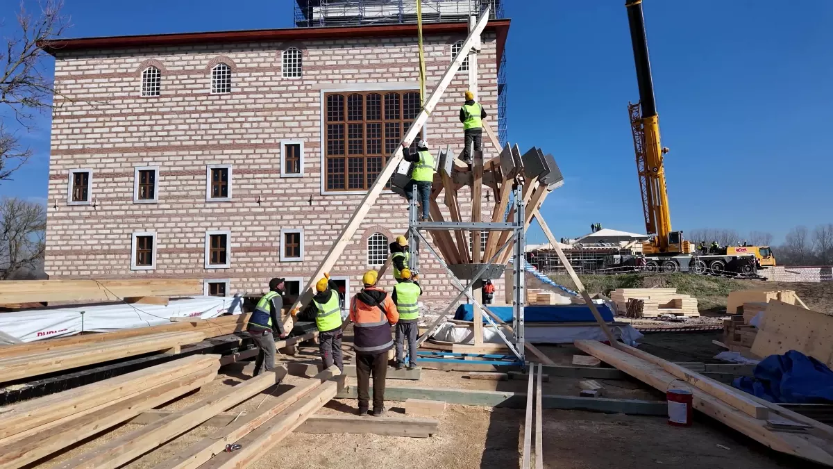 Edirne Sarayı Restorasyonu Tamamlanıyor