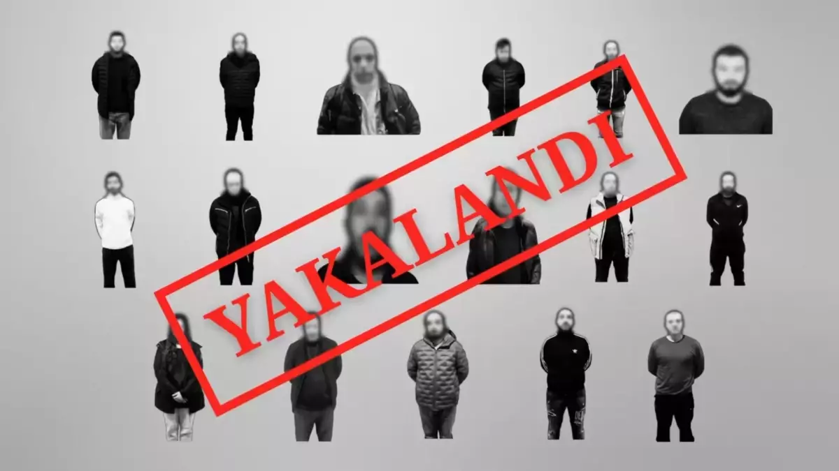 17 Suçlu Uluslararası Operasyonla Yakalandı