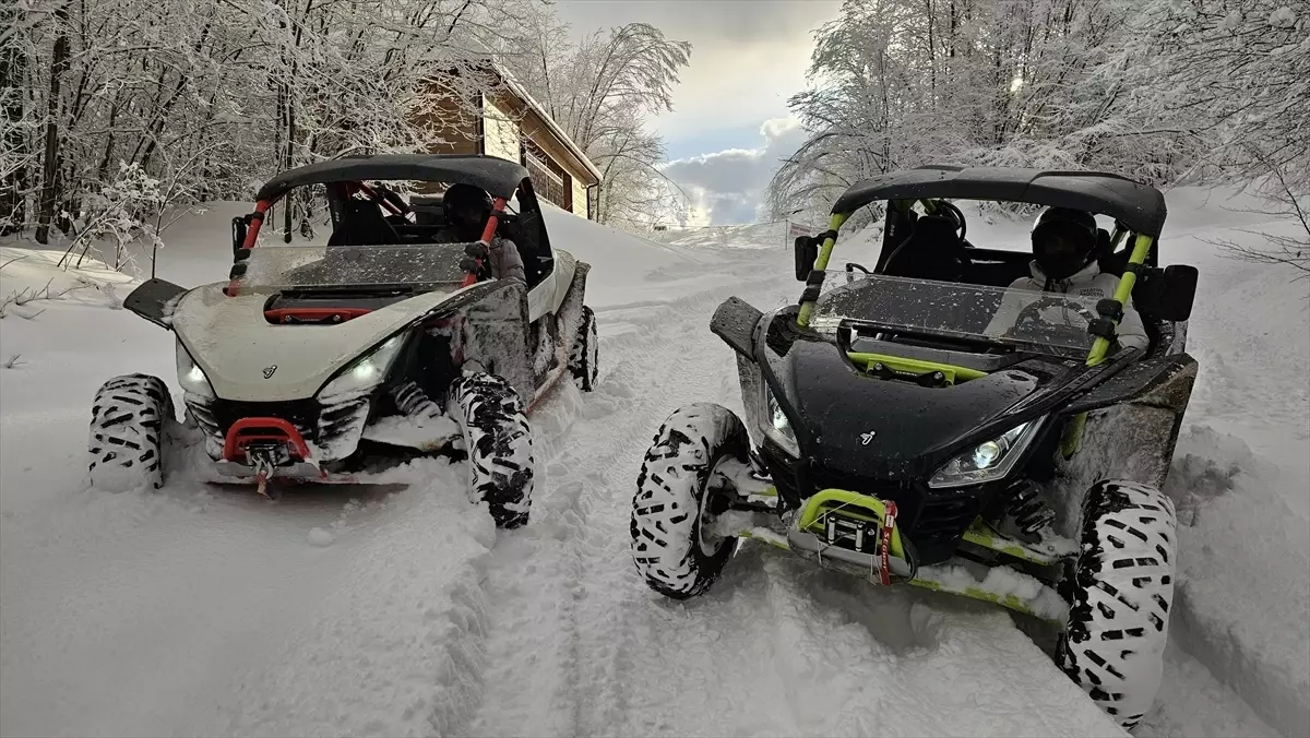 Samanlı Dağları\'nda Kış Safari Keyfi