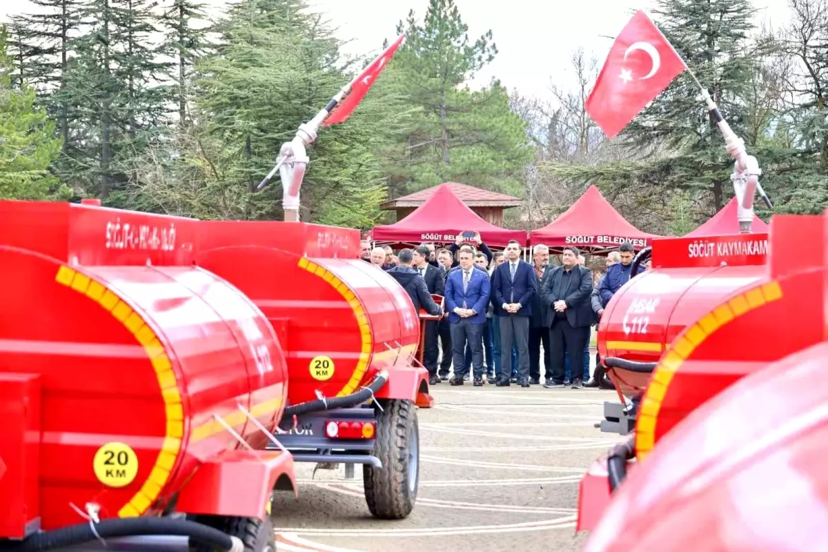 Bilecik\'e 15 Su Tankeri Dağıtıldı