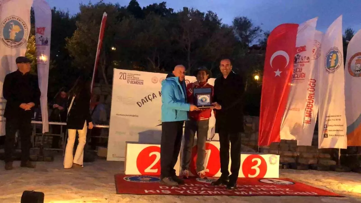 Datça Kış Yüzme Maratonu 20. Yılını Kutladı
