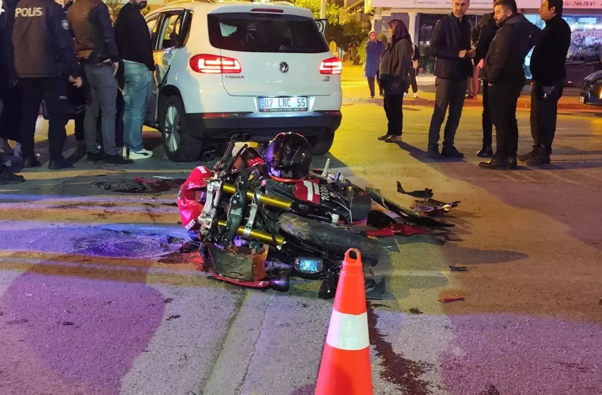 Motosiklet Kazasında Genç Sürücü Hayatını Kaybetti