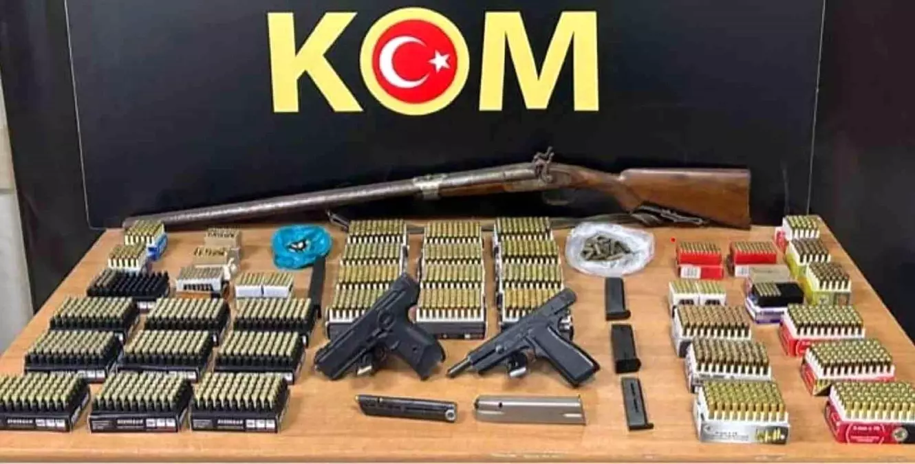 Muğla\'da Ruhsatsız Silah Operasyonu