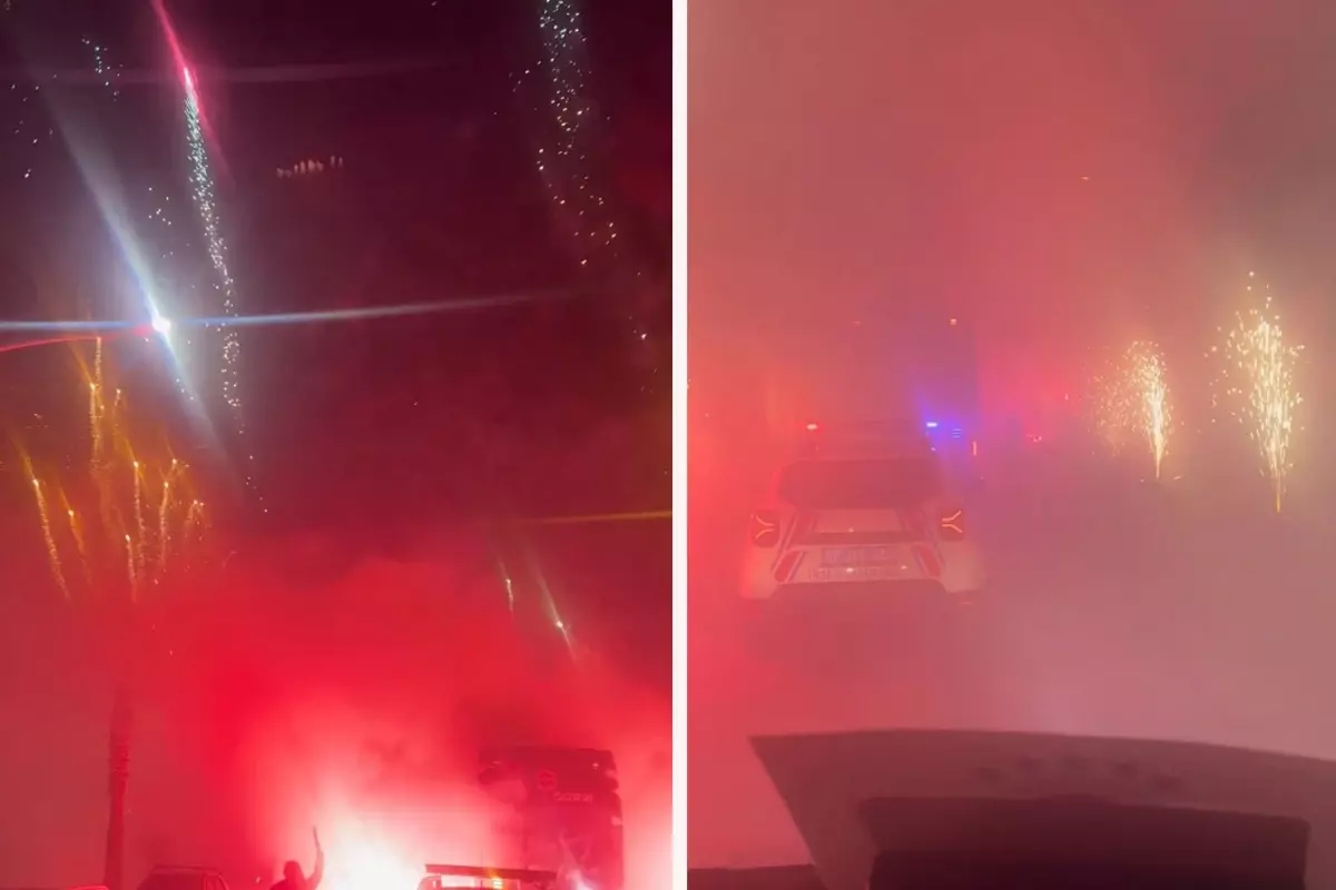 Ortalık yangın yerine döndü! Fenerbahçe\'ye Alanya\'da coşkulu karşılama