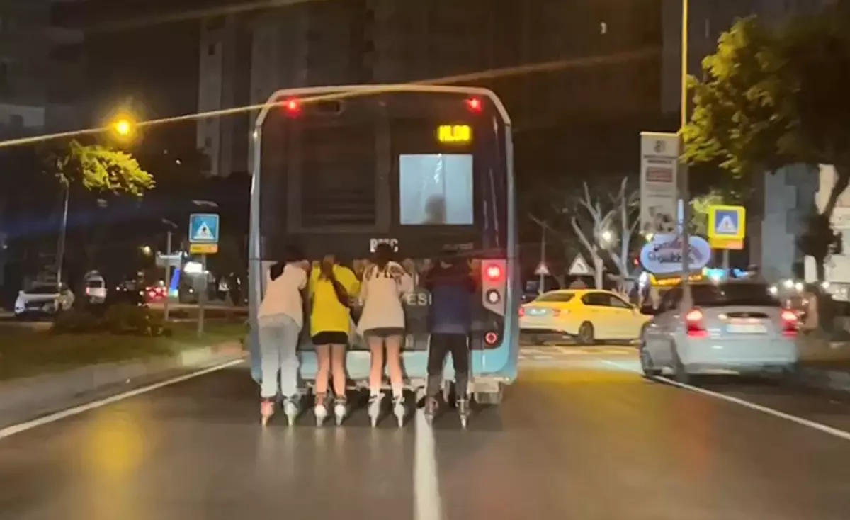 Antalya\'da Patenli Çocuklara Uyarı