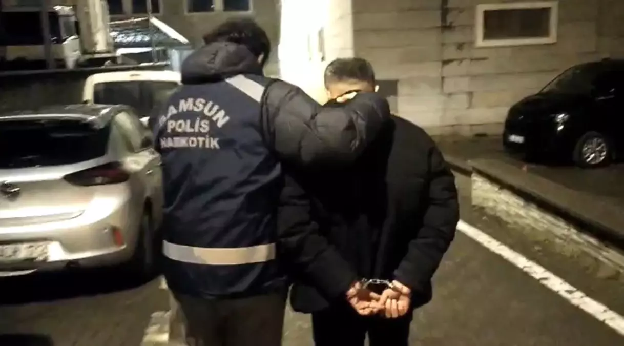 Samsun\'da Uyuşturucu Suçlusu Yakalandı
