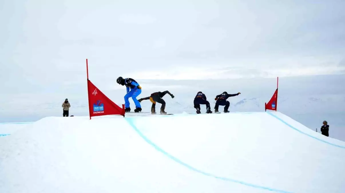 Avrupa Snowboardcuları Erzincan\'da Buluştu