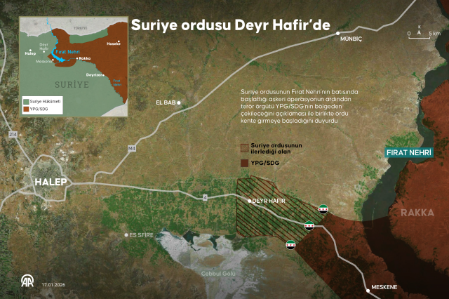 Suriye Ordusu: Deyr Hafir'de kontrol sağlandı, mayın temizleme çalışması başladı
