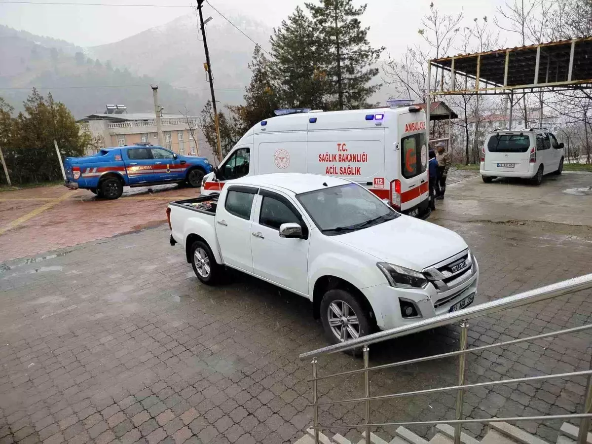 Keban\'da Tavşan Avında Kaza: 1 Yaralı