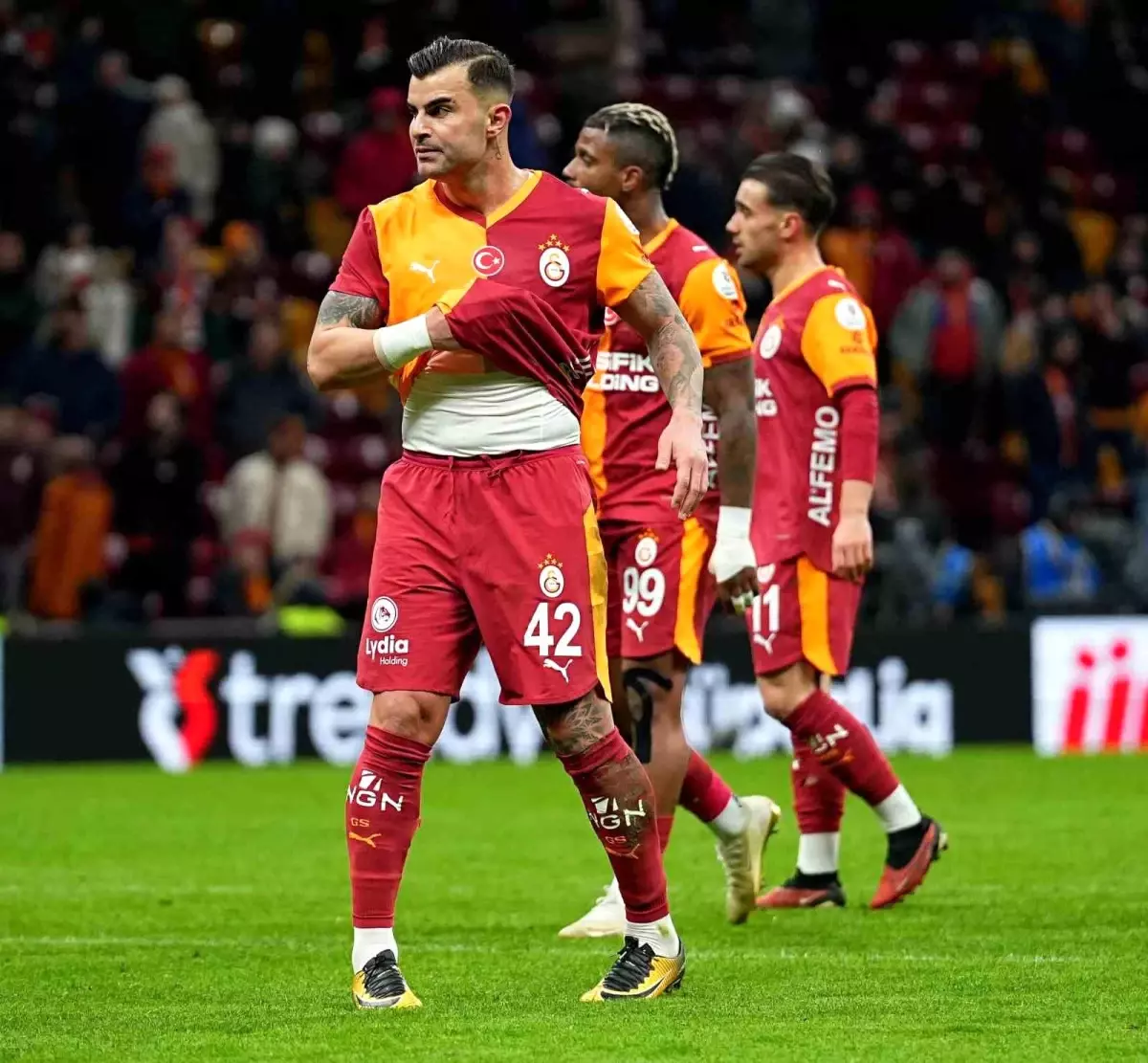 Galatasaray - Gaziantep: 1-1 Beraberlik