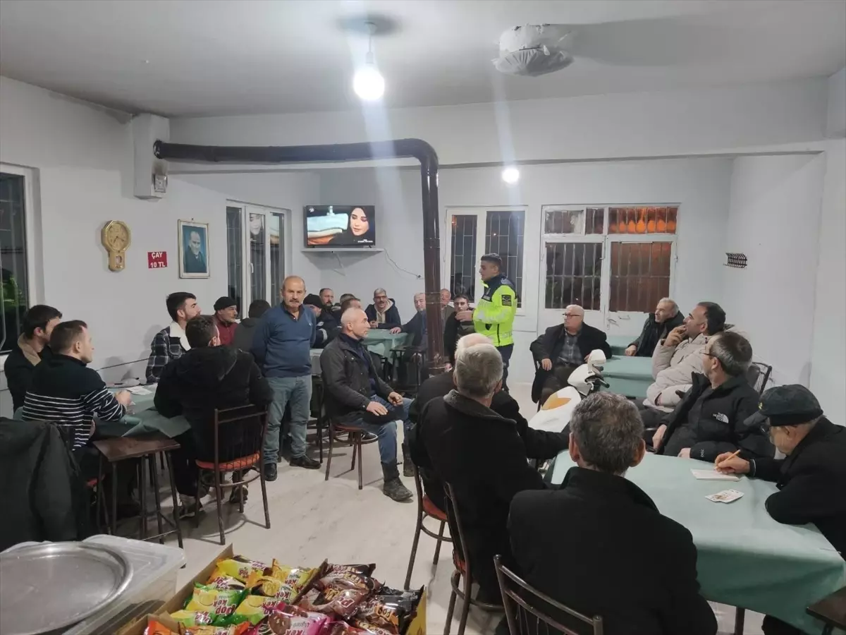 Alaçam\'da Sürücülere Trafik Eğitimi