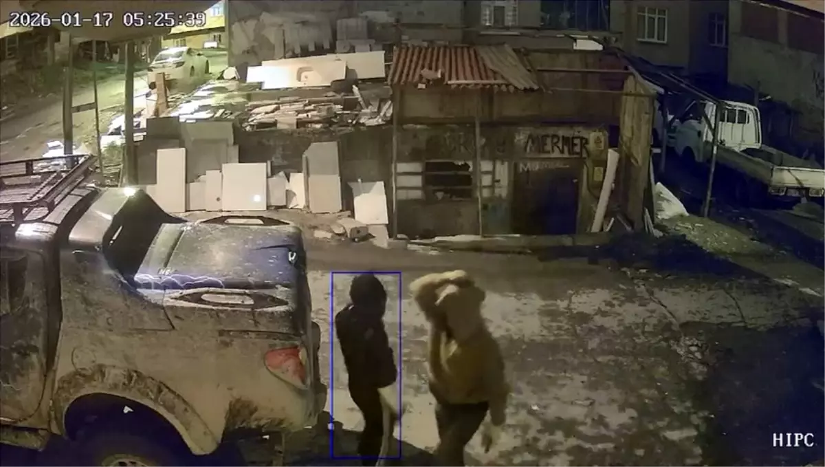 AVCILAR\'da Mermer Dükkanına Hırsızlık