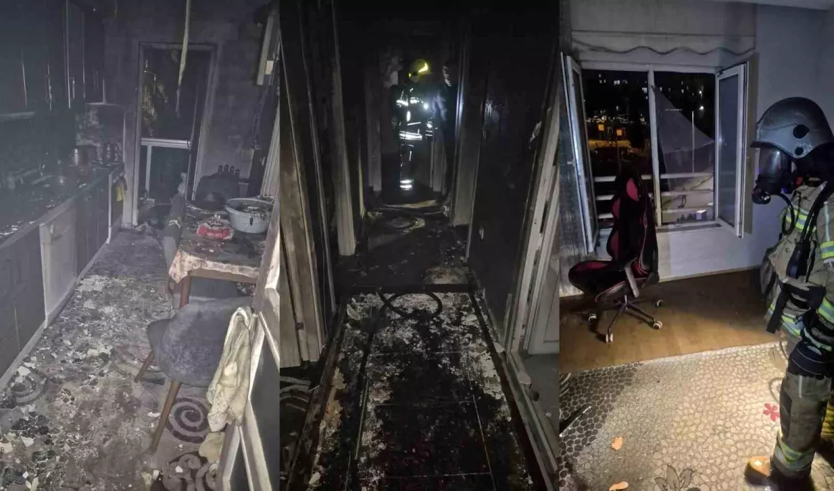 Bursa İtfaiyesi\'nden yangına hızlı müdahale