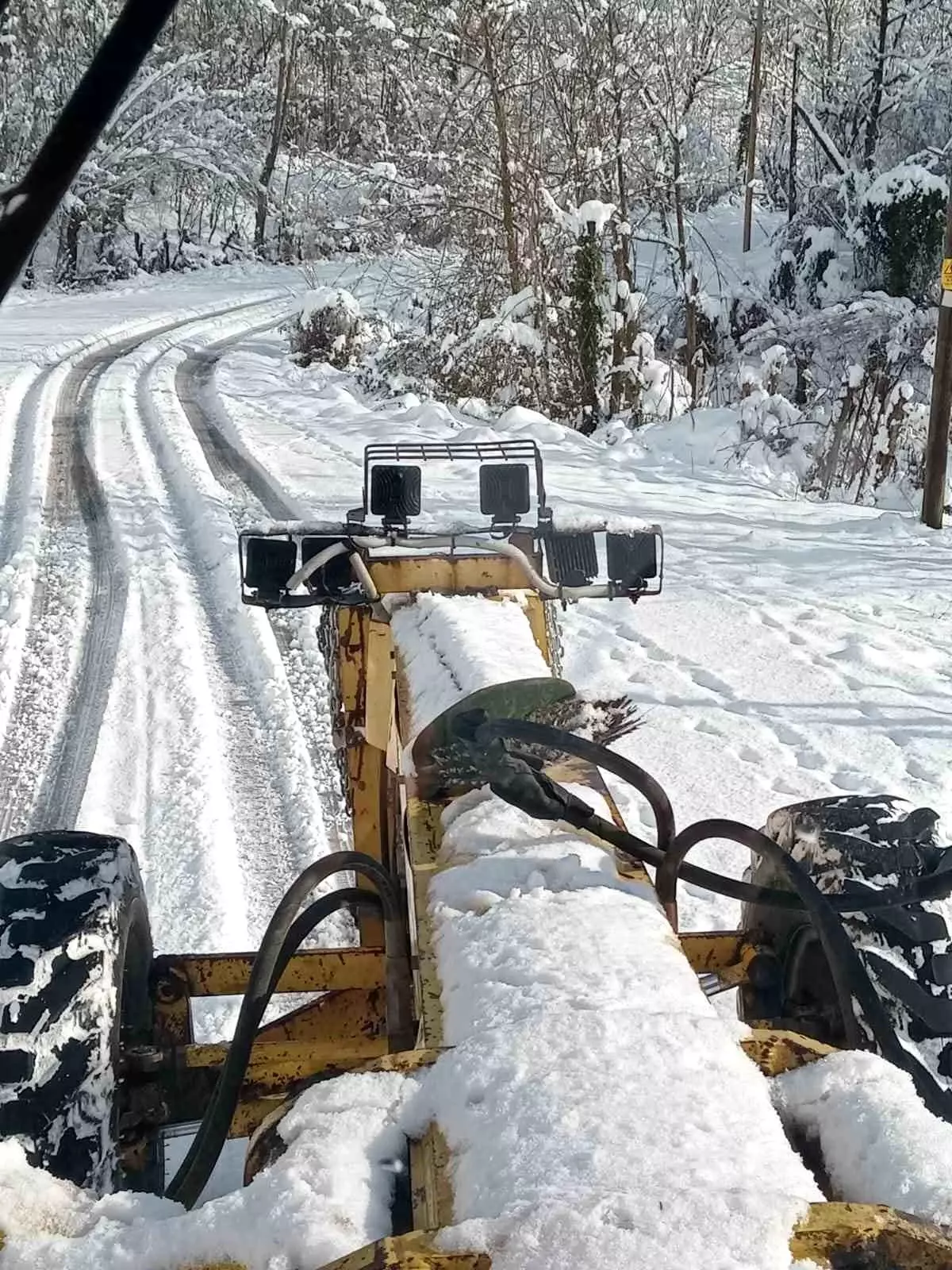 Zonguldak\'ta Karla Mücadele Devam Ediyor