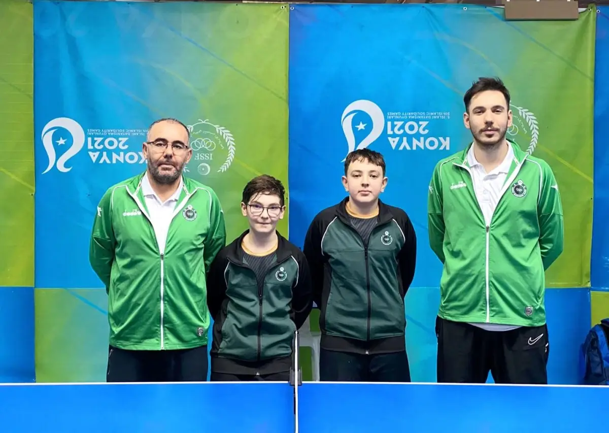 Karatay Masa Tenisi Takımı\'ndan milli gurur