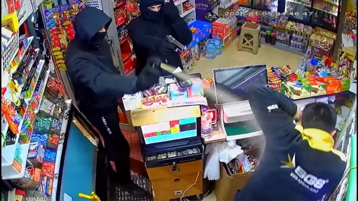 Market Gaspı: 2 Zanlı Yakalandı