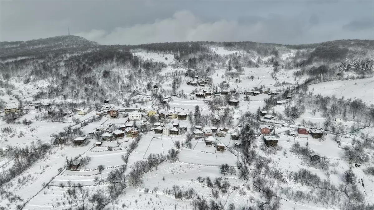 Sinop\'ta Kar Manzaraları