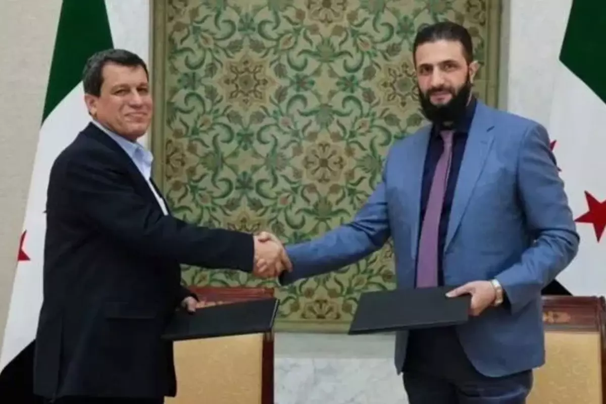 İşte Suriye hükümeti ile SDG arasında imzalanan 14 maddelik ateşkes anlaşması