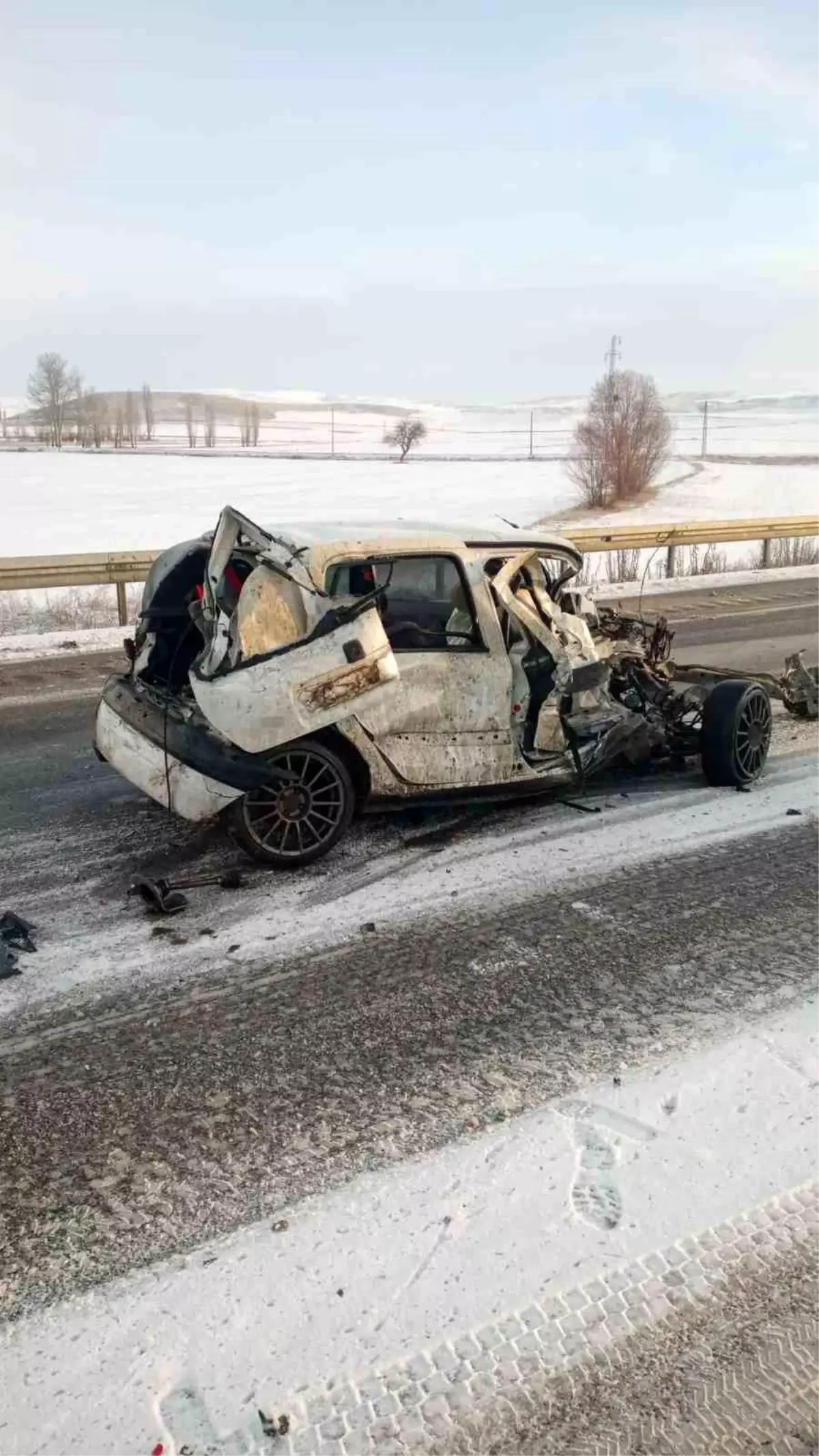 Yozgat\'ta zincirleme kazada 3 kişi yaralandı