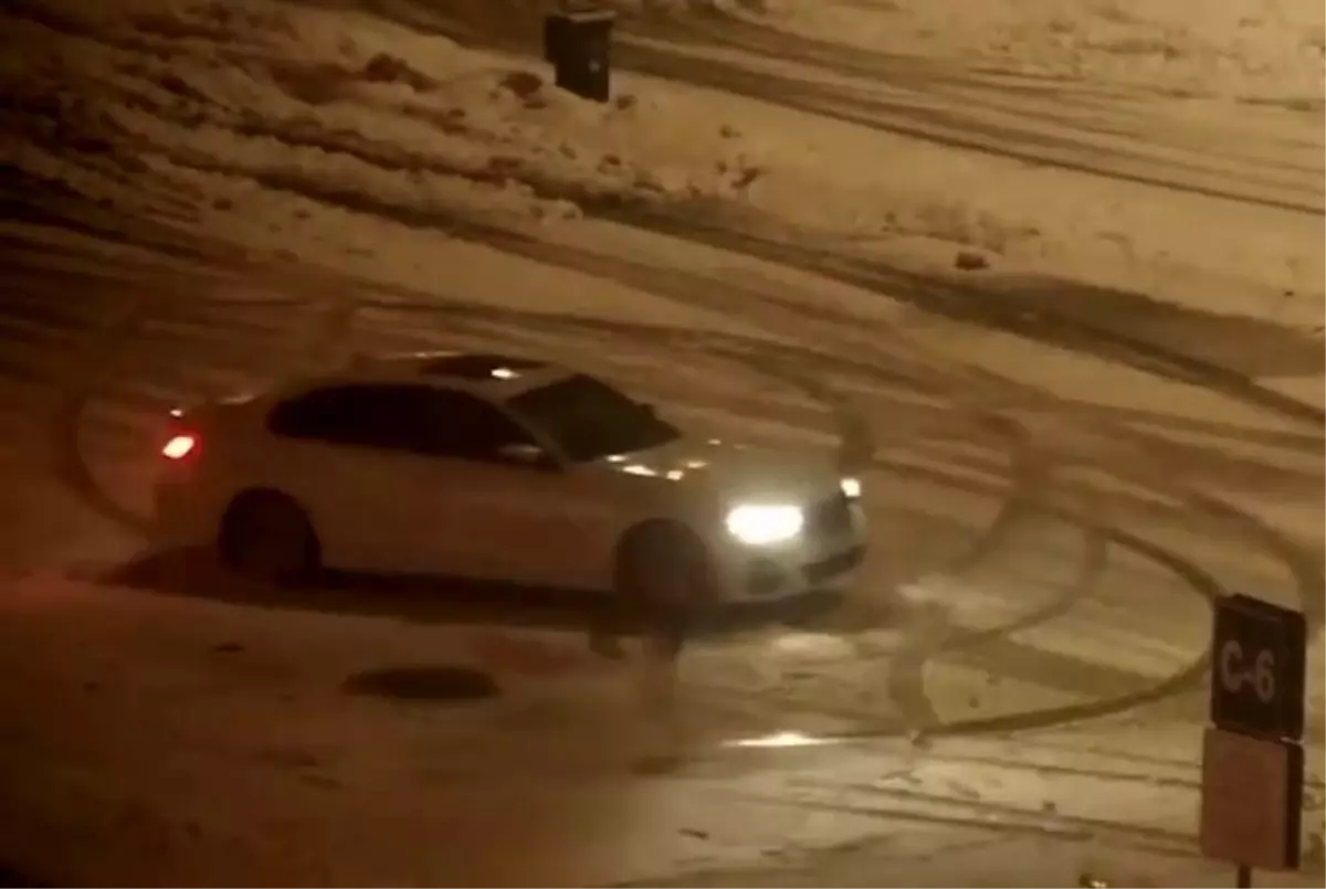 Bolu\'da Drift Atan Sürücülere Cezalar