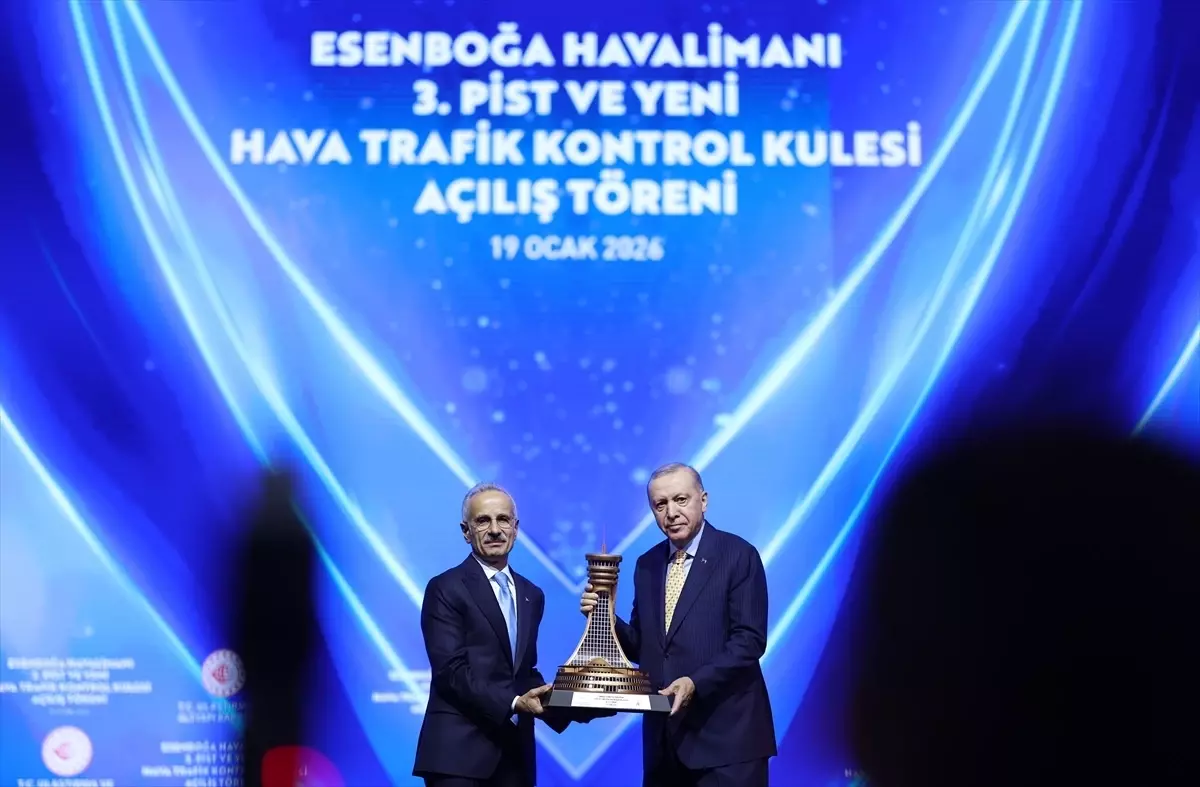 Cumhurbaşkanı Erdoğan, Esenboğa Havalimanı\'nın 3\'üncü pisti ve yeni kulesinin açılış töreninde konuştu Açıklaması