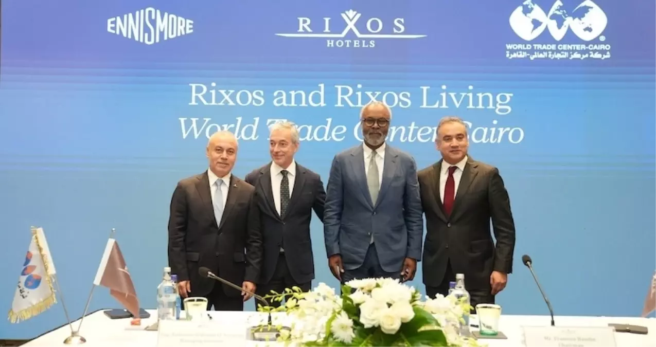 Kahire\'de Rixos Projesi Start Alıyor