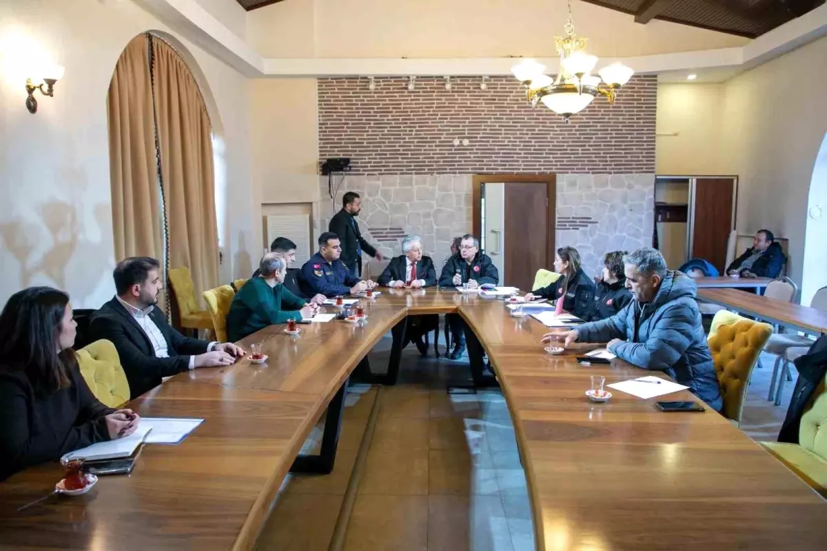 Eskişehir\'de Afet Hazırlıkları Toplantısı