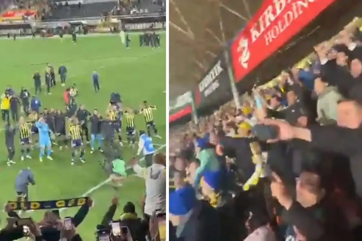 Fenerbahçe taraftarından Mert Hakan\'a destek