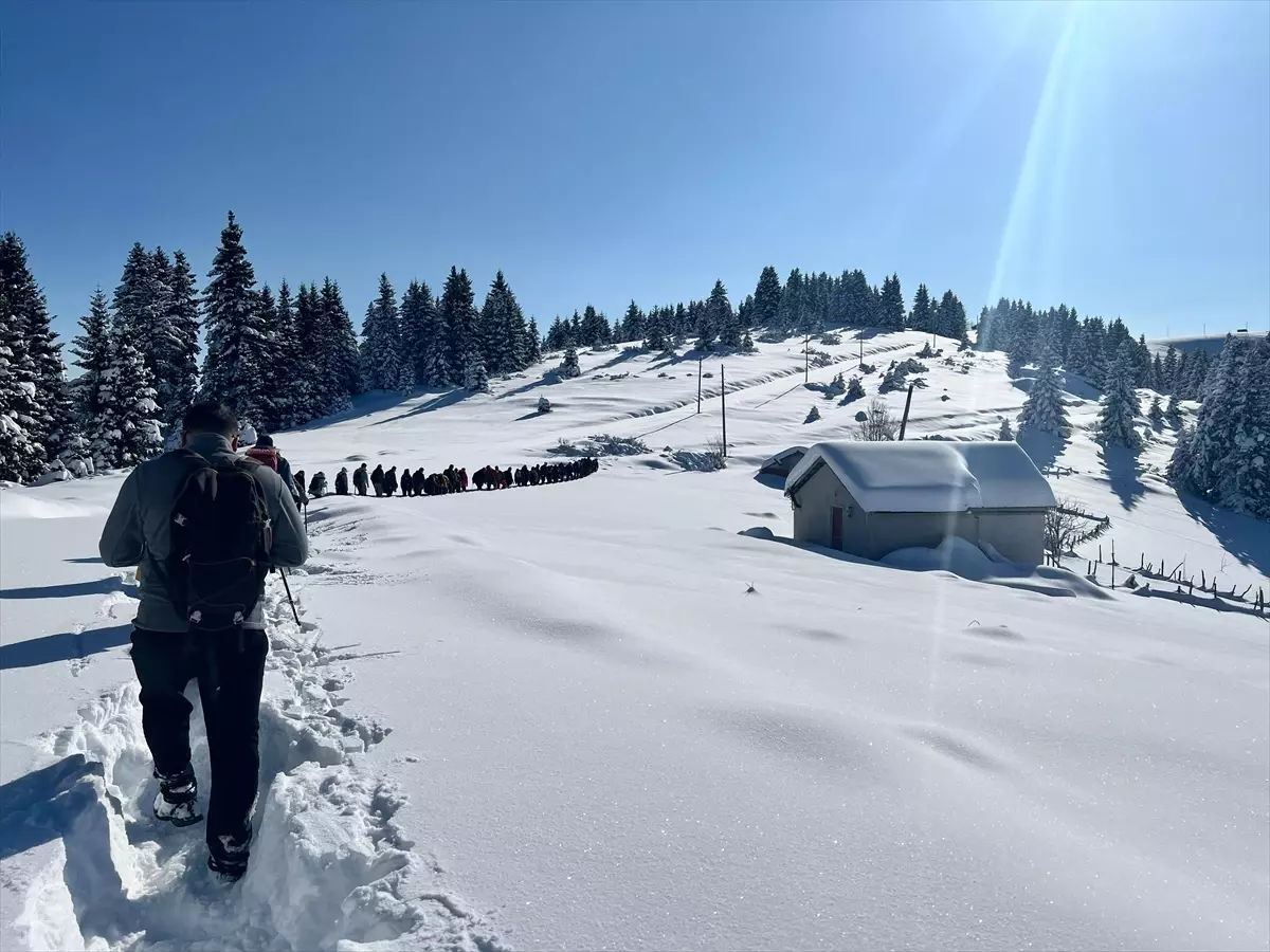 GİDOSK\'tan Kış Yürüyüşü Etkinliği