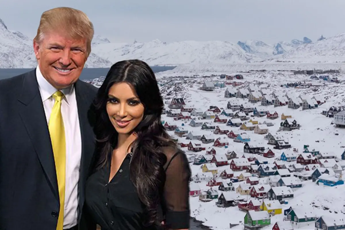 Grönland\'dan Trump\'a Kardashian\'lı gönderme: Yapay göğüslere pek değer vermiyoruz