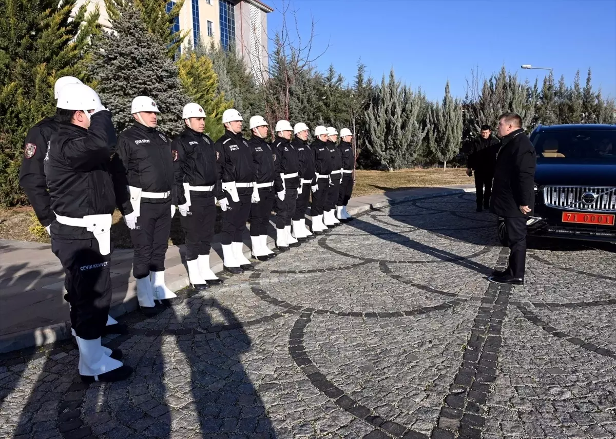 Kırıkkale Valiliğine atanan Hüseyin Engin Sarıibrahim görevine başladı