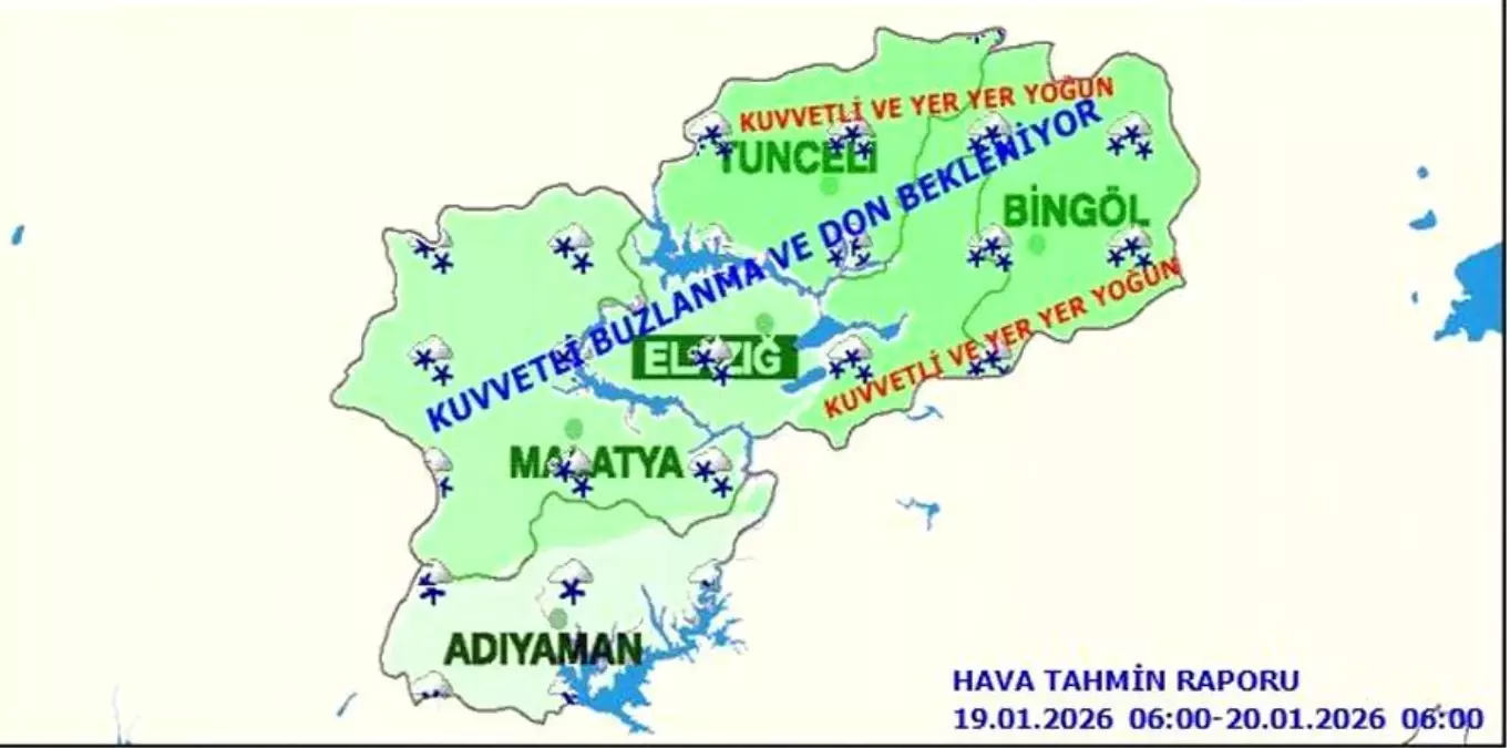 Kuvvetli Kar ve Çığ Uyarısı