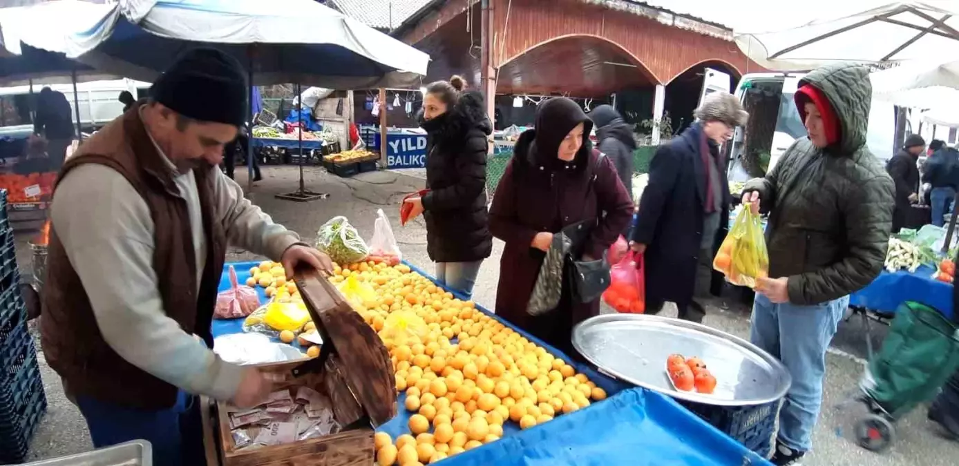 Mudurnu’da Takdir Belgesine Meyve Hediyesi