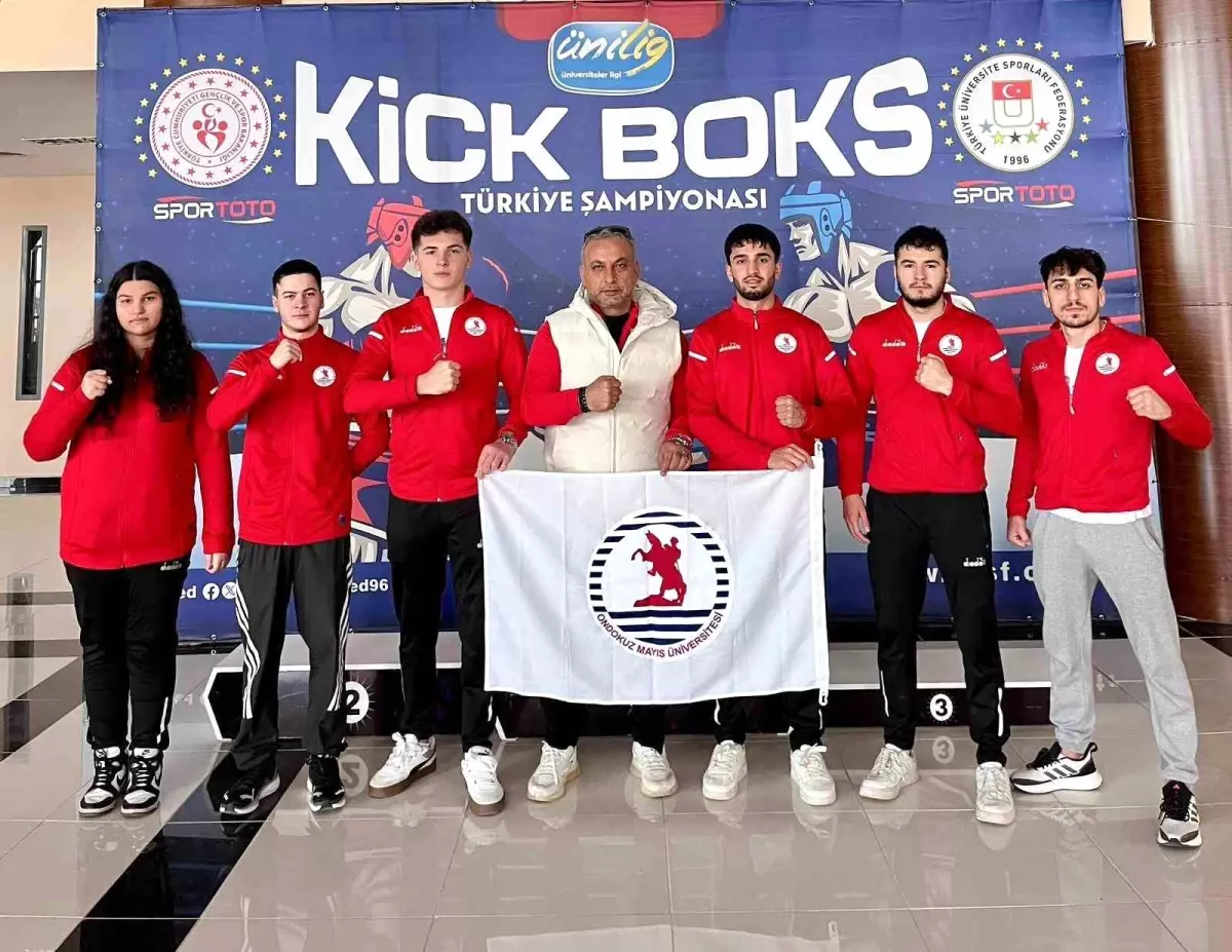 OMÜ Kick Boks Takımı\'ndan Başarı