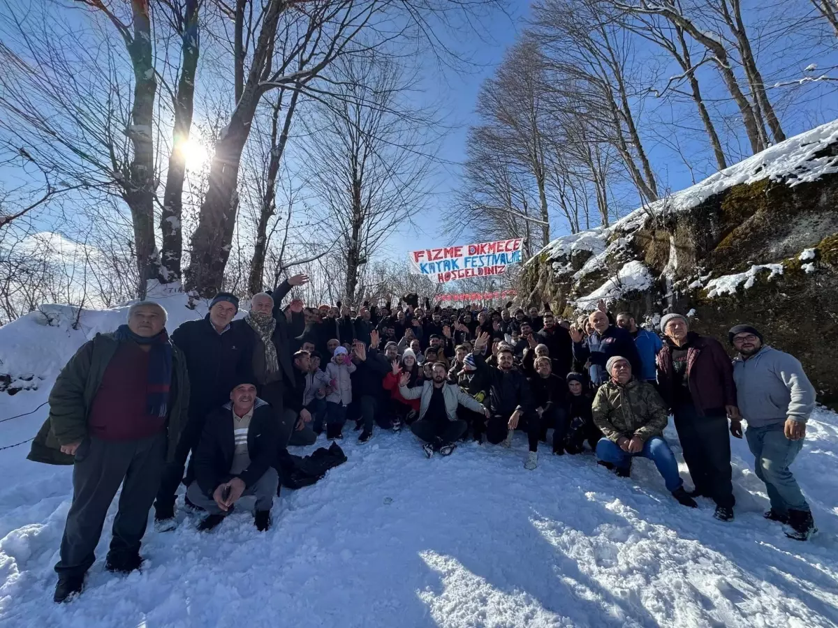 Kumru\'da Kayak Etkinliği Renkli Anlara Sahne Oldu