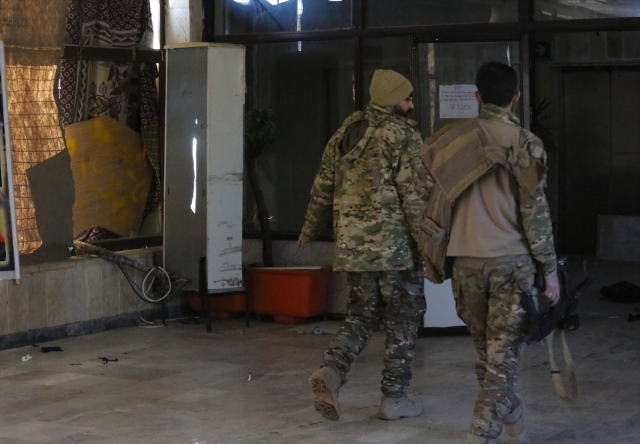 Suriye ordusunun kontrolü sağladığı Tişrin Barajı'nın altında YPG/SDG'ye ait mühimmat deposu bulundu