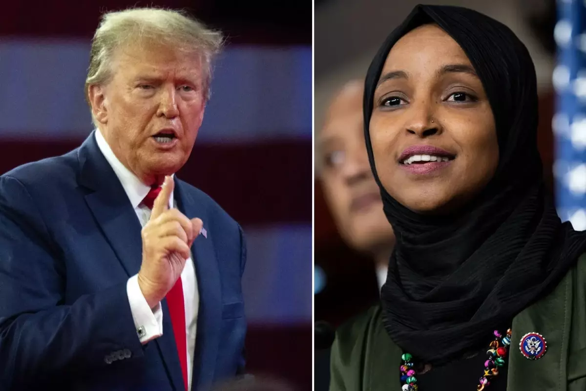 Trump, Somali asıllı Ilhan Omar\'ı hedef aldı: Her şeyi biliyor, ülkeden atılmalı
