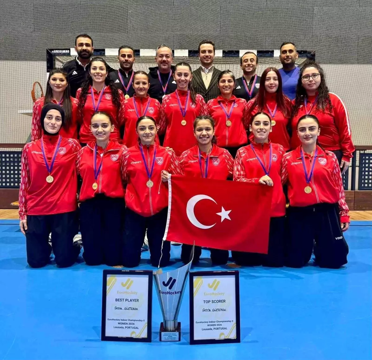 Türkiye Kadın Hokey Takımı Şampiyon!