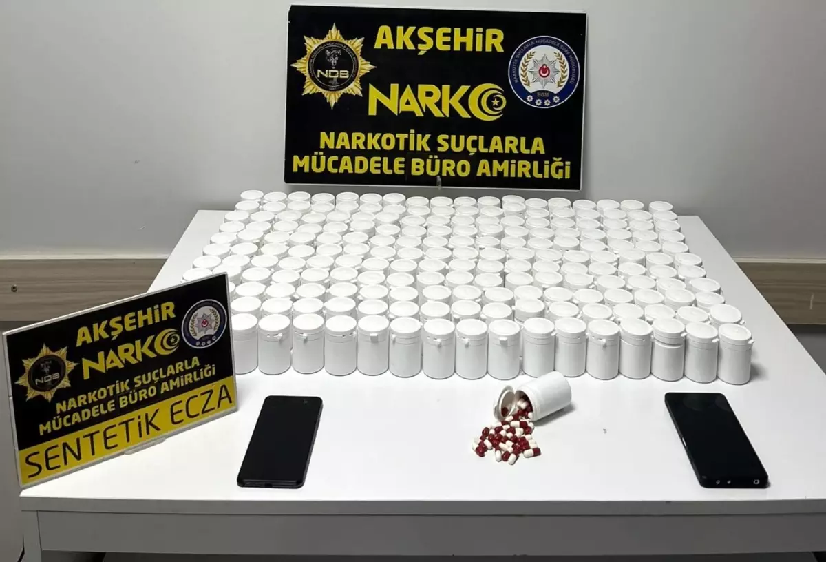 Akşehir\'de Uyuşturucu Operasyonu: 2 Tutuklama