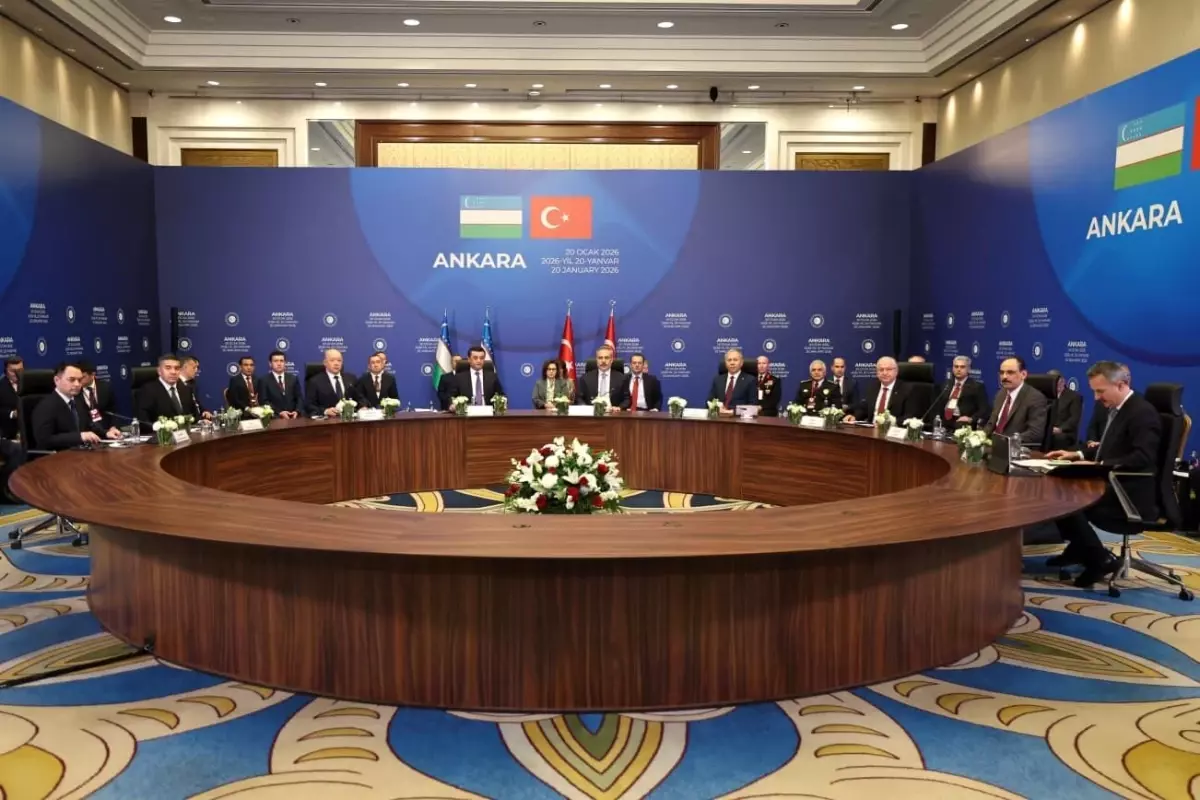 Türkiye-Özbekistan Ortak Toplantısı