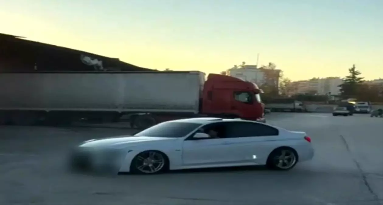 Drift Yapan Sürücüye Cezalar Yağdı